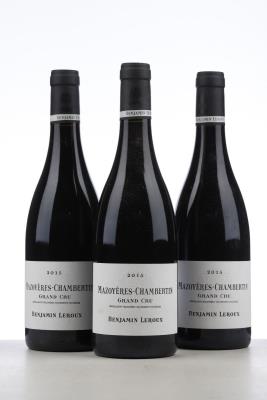 MAZOYERES CHAMBERTIN 2015 - Benjamin Leroux - 3 Bottles
