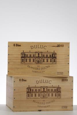 DULUC DE BRANAIRE DUCRU 2010 - Mc - 12 Bottles - Owc 6