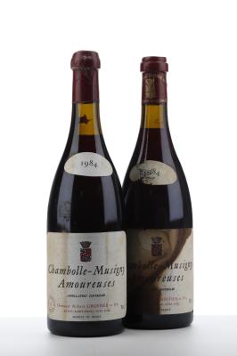 CHAMBOLLE MUSIGNY LES AMOUREUSES 1984 - Robert Groffier - 2 Bottles