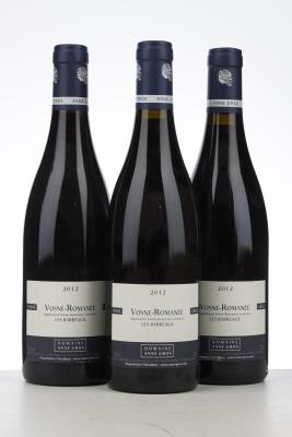 VOSNE ROMANEE LES BARREAUX 2012 - Anne Gros - 3 Bottles