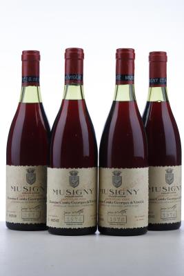 MUSIGNY VIEILLES VIGNES 1976 - Comte de Vogue - 4 Bottles