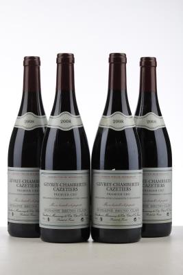 GEVREY CHAMBERTIN LES CAZETIERS 2008 - Bruno Clair - 4 Bottles