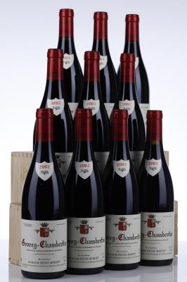 GEVREY CHAMBERTIN 2002 - Denis Mortet - 10 Bottles - Oc 12