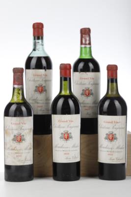 POUJEAUX 1955 - MB-Jean Theil - 5 Bottles