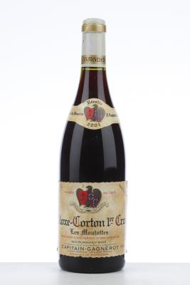 ALOXE CORTON LES MOUTOTTES 2004 - Capitain Gagnerot - 1 Bottle
