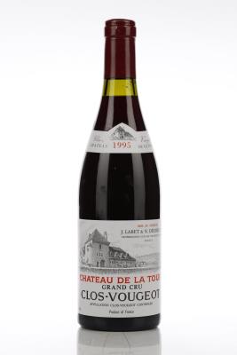 CLOS VOUGEOT 1995 - Chateau de La Tour - 1 Bottle