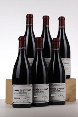 ROMANEE ST VIVANT 1999 - Domaine de la Romanee Conti - 6 Bottles - Owc 6