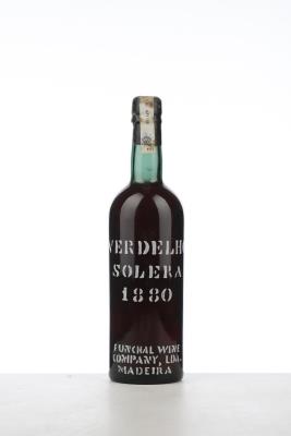 MADEIRA SOLERA VERDELHO 1880 - Funchal Wine Company - 1 Bottle