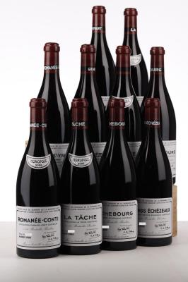 ASSORTIMENT DRC(1RC+3LT+2RSV+2R+2GE) 2006 - Domaine de la Romanee Conti - 10 Bottles - Owc 10