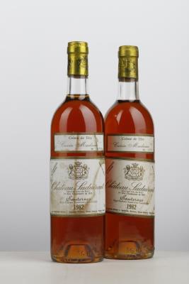 SUDUIRAUT CREME DE TETE CUVEE MADAME 1982 - Mc - 2 Bottles