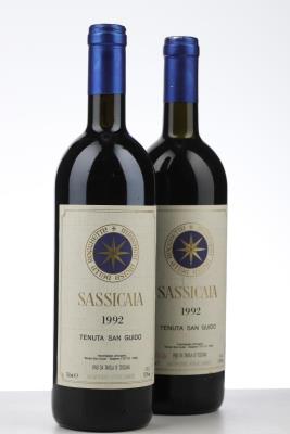 SASSICAIA 1992 - Tenuta San Guido - 2 Bottles