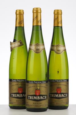 RIESLING CUVEE FREDERIC EMILE 2001 - Trimbach - 3 Bottles