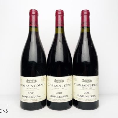 CLOS ST DENIS 2001 - Dujac - 3 Bottles