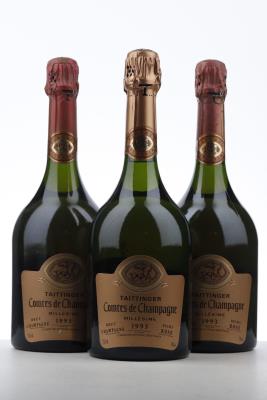 TAITTINGER COMTES DE CHAMPAGNE ROSE 1993 - Taittinger - 3 Bottles