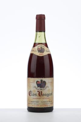 CLOS VOUGEOT 1981 - Capitain Gagnerot - 1 Bottle