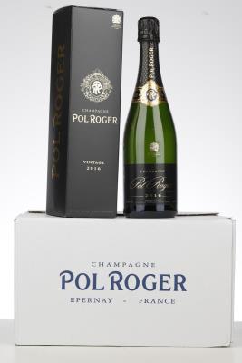 POL ROGER VINTAGE BRUT 2016 - Pol Roger - 6 Bottles - Oc 1