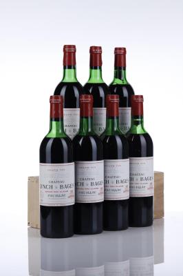 LYNCH BAGES 1978 - 7 Bottles - Owc 12