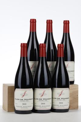 CLOS VOUGEOT 2010 - Jean Grivot - 6 Bottles