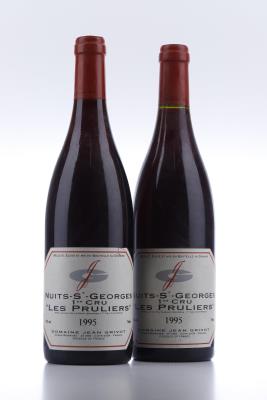 NUITS ST GEORGES LES PRULIERS 1995 - Jean Grivot - 2 Bottles