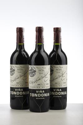 VINA TONDONIA RESERVA 2008 - R. Lopez de Heredia - 3 Bottles