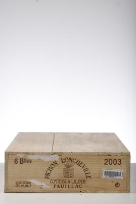 PICHON COMTESSE 2003 - Mc - 6 Bottles - Owc 6
