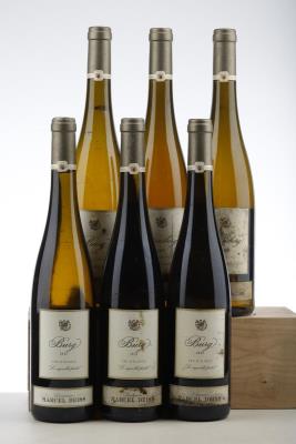RIESLING BURG 2*2010 + 2*2011 + GRASBERG 2*2010    - Marcel Deiss - 6 Bottles