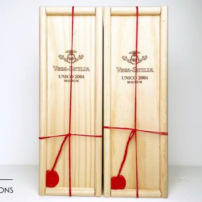 VEGA SICILIA UNICO 2004 - Vega Sicilia - 2 Magnums - Owc 1