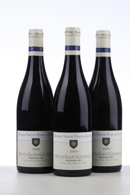 NUITS ST GEORGES CLOS DES ARGILLIERES 2009 - Dureuil Janthial - 3 Bottles