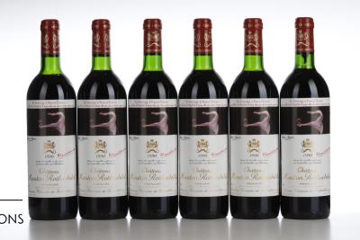 MOUTON ROTHSCHILD 1990 - 12 Bottles - Owc 12