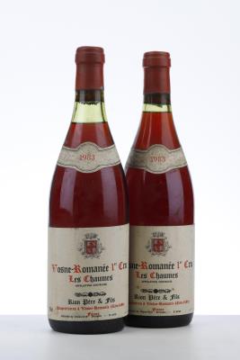 VOSNE ROMANEE LES CHAUMES 1983 - Rion - 2 Bottles
