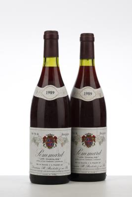 POMMARD LES CHANLINS 1989 - B Bachelet - 2 Bottles