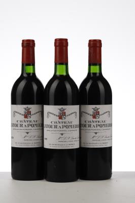 LATOUR A POMEROL 1988 - Mc - 3 Bottles
