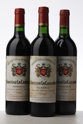 LA CABANNE 1988 - Mc - 3 Bottles
