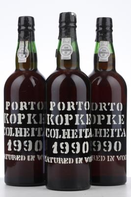 KOPKE COLHEITA PORT 1990 - Kopke - 3 Bottles