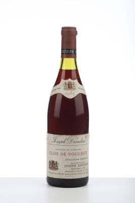 CLOS VOUGEOT 1985 - Joseph Drouhin - 1 Bottle