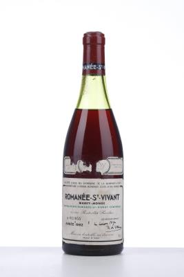 ROMANEE ST VIVANT 1982 - Domaine de La Romanee Conti - 1 Bottle