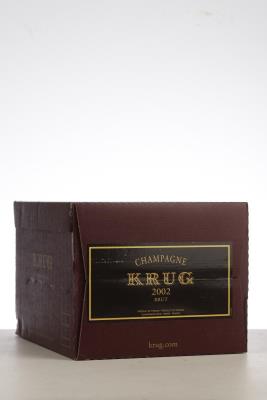 KRUG VINTAGE BRUT 2002 - Krug - 6 Bottles - Oc 6