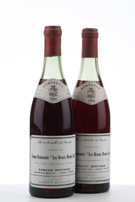 VOSNE ROMANEE LES BEAUX MONTS BAS 1964 - Bertagna - 2 Bottles