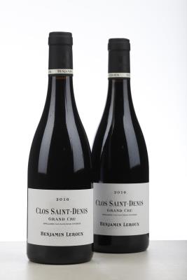 CLOS ST DENIS 2016 - Benjamin Leroux - 2 Bottles