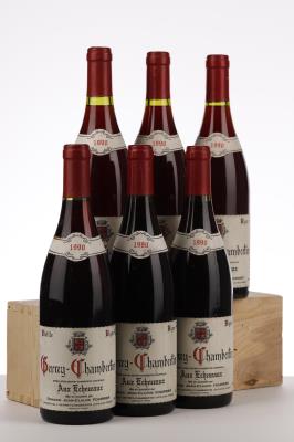 GEVREY CHAMBERTIN AUX ECHEZEAUX VIEILLE VIGNE 1990 - Jean Claude Fourrier - 6 Bottles