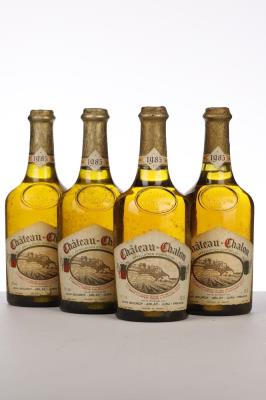 CHATEAU CHALON 1985 - Jean Bourdy Arlay - 4 x 0,620Ltr