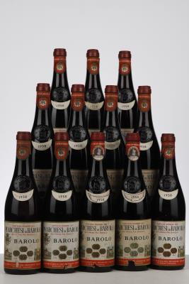 BAROLO 1958 - Marchesi di Barolo - 12 Bottles