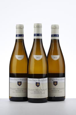 PULIGNY MONTRACHET LES CHAMPS GAINS 2014 - Dureuil Janthial - 3 Bottles