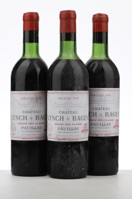 LYNCH BAGES 1967 - Mc - 3 Bottles