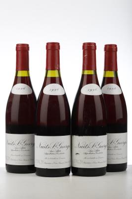 NUITS ST GEORGES AUX ALLOTS 1996 - Leroy - 4 Bottles