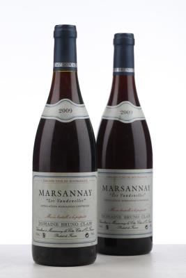 MARSANNAY LES VAUDENELLES 2009 - Bruno Clair - 2 Bottles