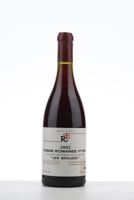 VOSNE ROMANEE LES BRULEES 2002 - Rene Engel - 1 Bottle