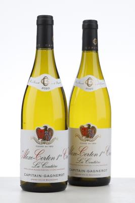 ALOXE CORTON BLANC LA COUTIERE 2020 - Capitain Gagnerot - 2 Bottles