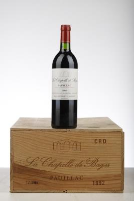 LA CHAPELLE DE BAGES 1992 - Mc - 12 Bottles - Owc 12