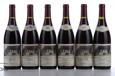 CHAMBERTIN CLOS DE BEZE 1993 - Jean Raphet - 6 Bottles